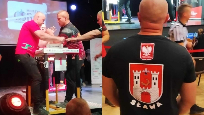 Reprezentant Sławy na Mistrzostwach Polski w Siłowaniu na Rękę. Jak poradził sobie Mateusz Biernat?