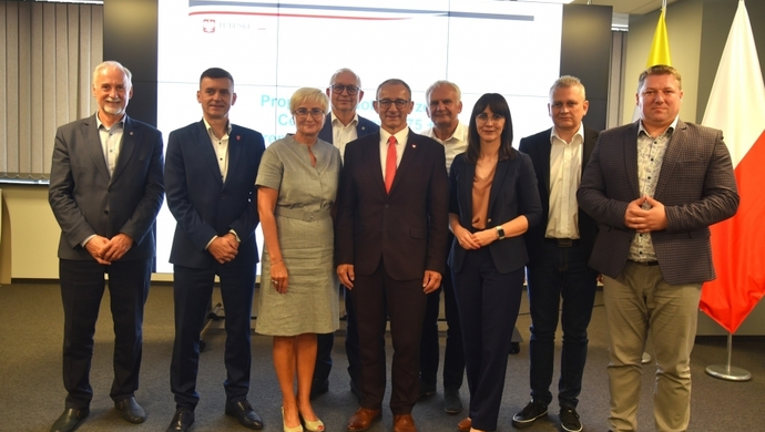 Starosta Wschowski na spotkaniu z Wojewodą Lubuskim. Tematem sprawy opieki geriatrycznej