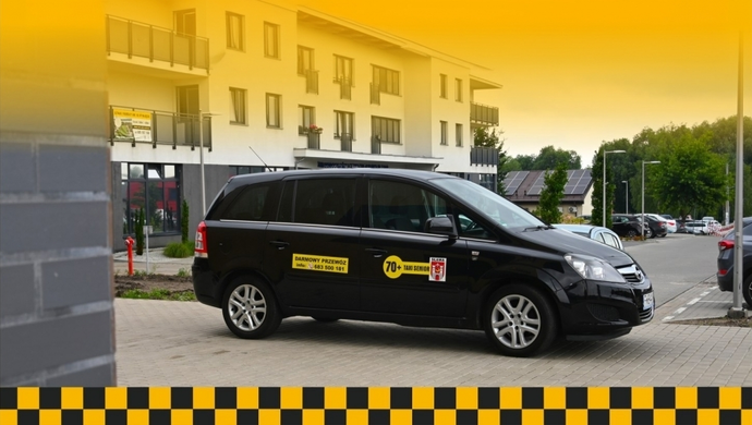 Darmowe taksówki dla seniorów. W Gminie Sława działa program „TAXI-Senior70 plus"
