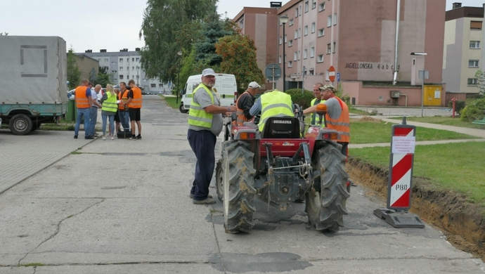 Ruszyła przebudowa dróg na osiedlu Jagiellonów