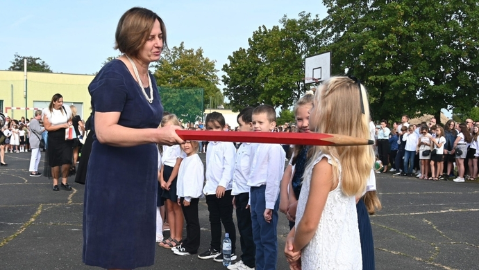 Nowy rok szkolny w Sławie. Pierwszaki złożyły ślubowanie