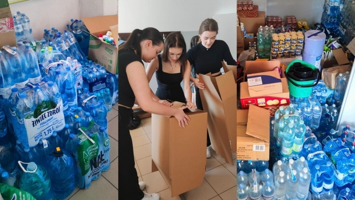 Dary dla powodzian wkrótce wyruszą ze Wschowy. „Wasze serca są wielkie”