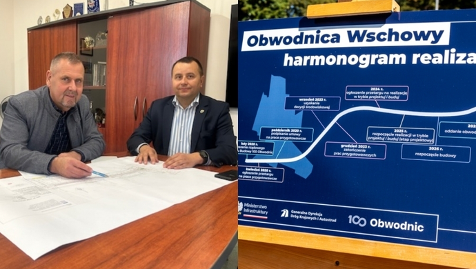 Obwodnica Wschowy coraz bliżej. Wicestarosta spotkał się z przedstawicielem GDDKiA