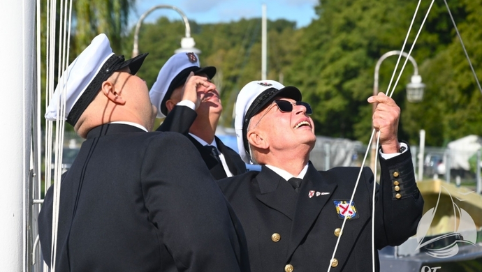 Marina w Sławie. Oficjalne podniesienie bandery Yacht Klub Polska