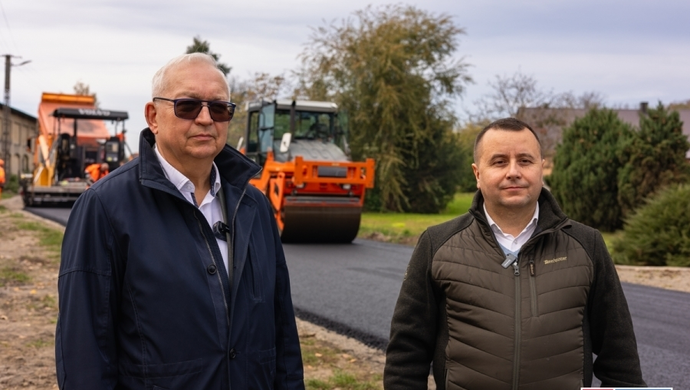 Droga Dębowa Łęka–Osowa Sień w przebudowie. „Spełniamy oczekiwania mieszkańców”