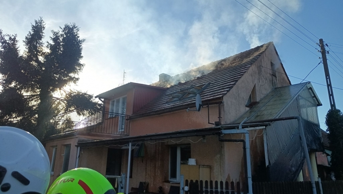 Pożar domu w Krążkowie. Straty oszacowano na 120 tys. zł