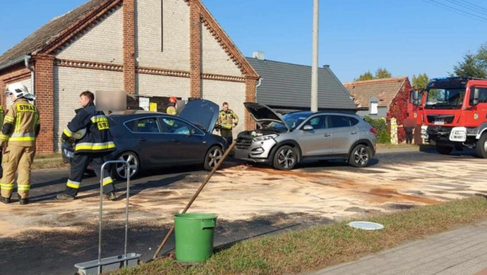 Kolizja w Górczynie. 19-latek zasnął za kierownicą