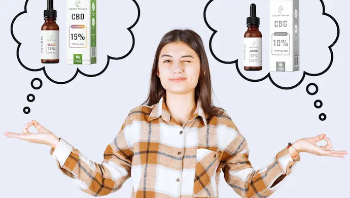 Różnice między olejkami CBD a CBG