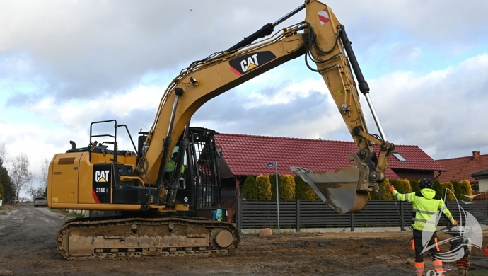 Co słychać na Słonecznikowej i Chabrowej? Praca nad gminną inwestycją postępują