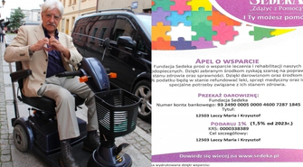 Krzysztof Lacki liczy na pomoc ludzi wielkiego serca. „Walczę o każdy krok”