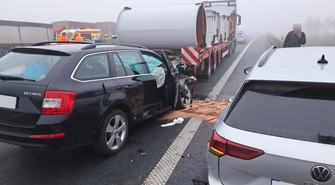 Karambol na S5 pod Lesznem. Przynajmniej 7 osób rannych (FOTO)