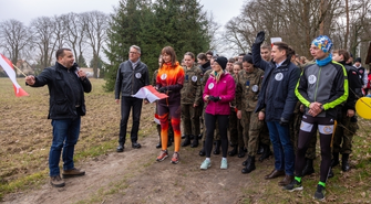 Uczniowie ze Wschowy biegiem upamiętnili Żołnierzy Wyklętych. „Inka, Lalek, Łupaszko, Warszyc - cześć i chwała bohaterom!”
