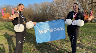 Duet Tkacz/Slipets na podium International Cheerleading Championship 2024 w Krakowie (FOTO)