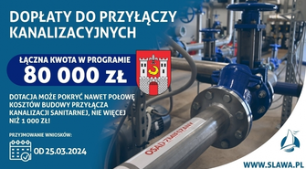 Nowa szansa na dopłaty do kanalizacji w gminie Sława! Kto może skorzystać?