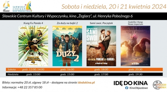 Nadchodzące hity w Kinie Żeglarz w Sławie. Sprawdź, co zobaczysz na dużym ekranie