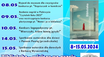 Szlichtyngowa świętuje Tydzień Bibliotek. Zobacz, co czeka na uczestników!