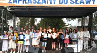 Festiwal „Śpiewać może każdy” w Sławie. Na scenie wystąpiło 40 młodych artystów