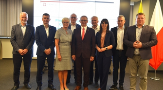 Starosta Wschowski na spotkaniu z Wojewodą Lubuskim. Tematem sprawy opieki geriatrycznej