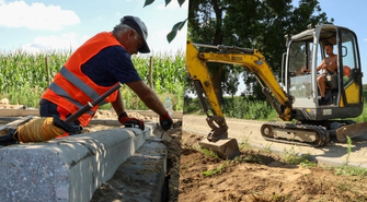 Bez przerw w budowie ścieżki rowerowej. Na trasie Wschowa-Hetmanice prace idą pełną parą