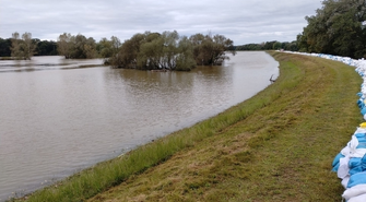Sytuacja powodziowa w gm. Szlichtyngowa stabilna. „Najgorsze jest już za nami”