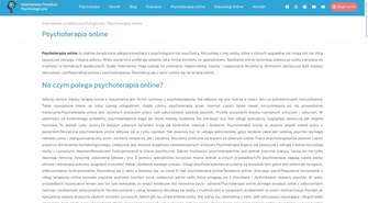 Psychoterapia online dla młodzieży - jak pomagać nastolatkom przez internet?