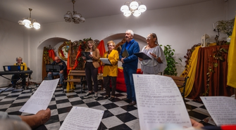 Zespół Sedno wystąpił przed seniorami. Impresja „Ławeczka”