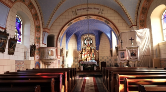 Rekonstrukcja polichromii w kościele w Goli. Koniec trzeciego etapu prac