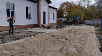 Świetlica w Wyszanowie zmienia oblicze. Zakończenie prac coraz bliżej