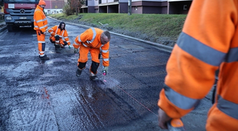 Ulica Królowej Jadwigi we Wschowie w remoncie. Prace zmierzają ku końcowi