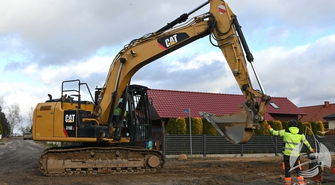 Co słychać na Słonecznikowej i Chabrowej? Praca nad gminną inwestycją postępują