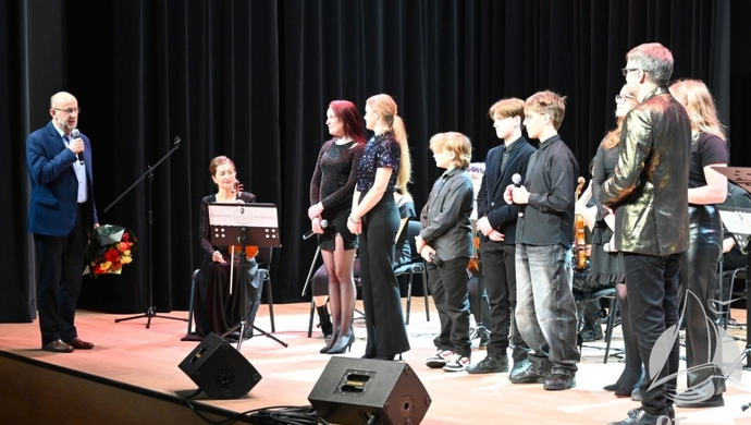 Noworoczne granie w Sławie. Wystąpiła Lubuska Orkiestra Kameralna