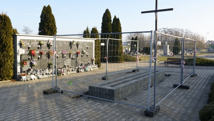 Na cmentarzu komunalnym powstaje nowe kolumbarium. „Miejsce spoczynku dla kolejnych pokoleń wschowian”