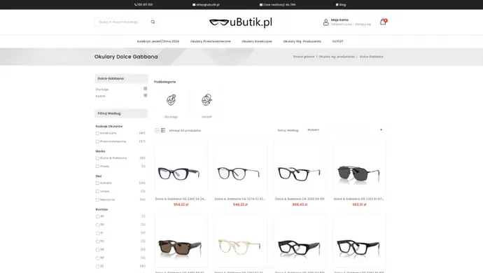 Okulary Dolce & Gabbana - perfekcyjne połączenie mody i funkcjonalności