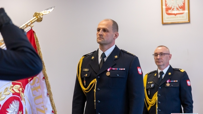 St. kpt. Piotr Tyczyński nowym komendantem PSP we Wschowie. „To dla mnie ogromny zaszczyt i odpowiedzialność”