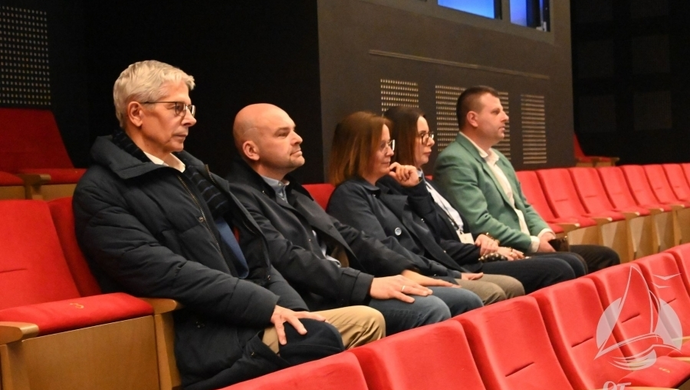 Włodarze Włoszakowic w Sławie. Szukali inspiracji. Znaleźli ją w Domu Kultury