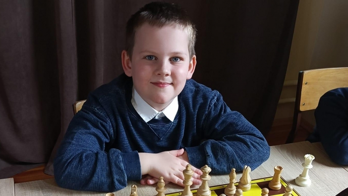 Trzecie miejsce Franka Skorupińskiego. Młody szachista Hetmana znów błyszczy