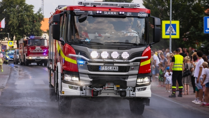 Strażacka niedziela w Sławie. Piknik, msza i parada