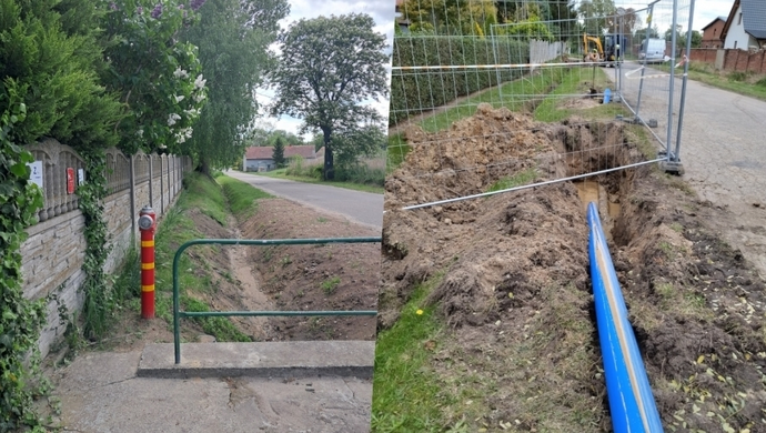 Nowa sieć wodociągowa w Dryżynie. Ponad 3 kilometry gotowe