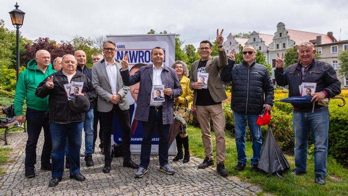 PiS podsumowało kampanię w powiecie wschowskim. Ast o Nawrockim: format prezydencki