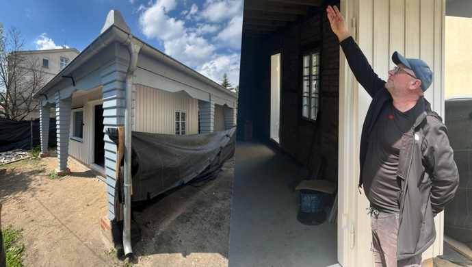 Końcówka prac na ul. Głogowskiej. Biały Domek prawie gotowy