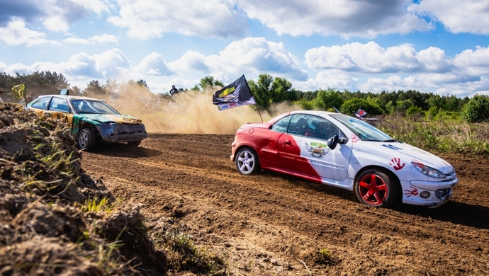 Wrak Race w Hetmanicach. Ścigają się dla Tomka Smektały [ZDJĘCIA]