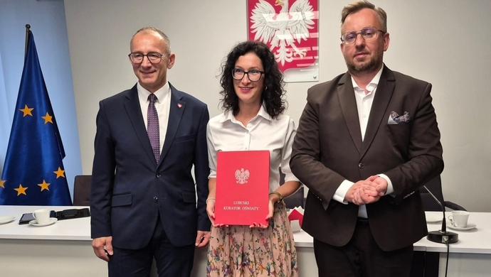 Karolczyk-Kozyra doceniona przez Lubuskiego Kuratora Oświaty. „Wzór dla wszystkich członków naszej społeczności”