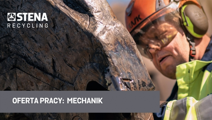 Stena Recycling zatrudni mechanika