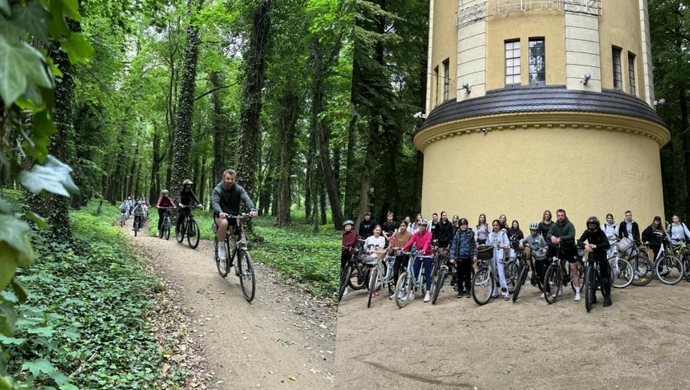Młodzież stawia na rower! Projekt „EKO Zan” połączył dwie szkoły