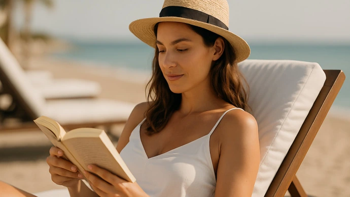 Książka na leżaku. Biblioteka ogłasza konkurs fotograficzny
