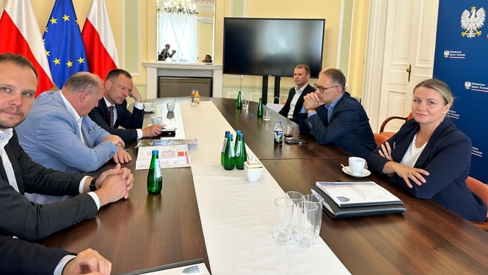 Delegacja ze Wschowy w ministerstwach. Sport i kolej w centrum uwagi