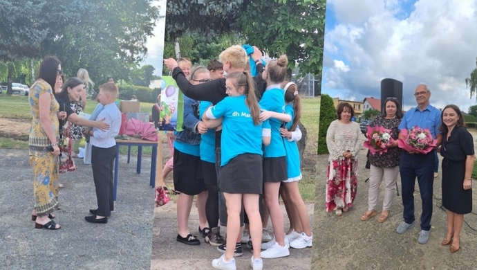 Koniec roku szkolnego w SOSW. Pożegnano dwoje pedagogów