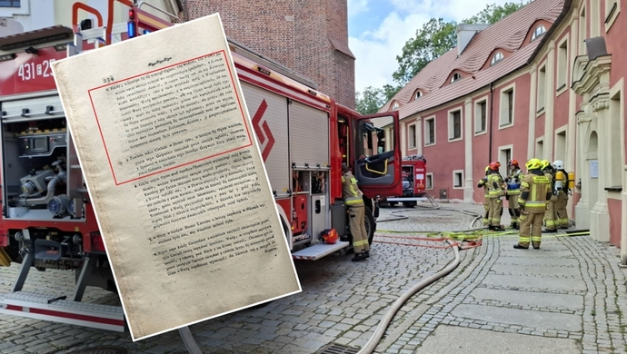 Procedury sprzed około 250 lat wciąż aktualne? Strażacy ćwiczyli w muzeum przy Placu Farnym