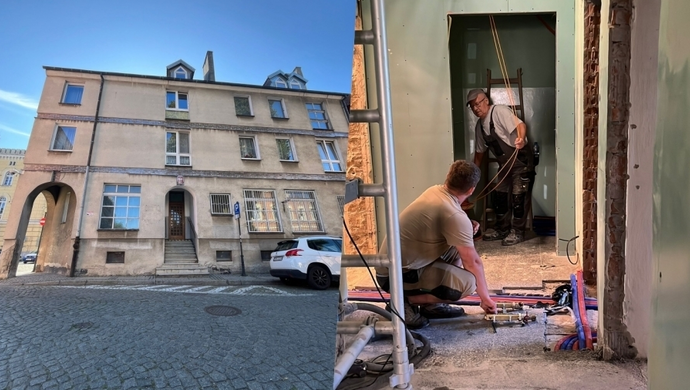 Gmina remontuje lokal po PUP. Przy Łaziennej powstają biura dla zespołu obsługi oświaty i finansów