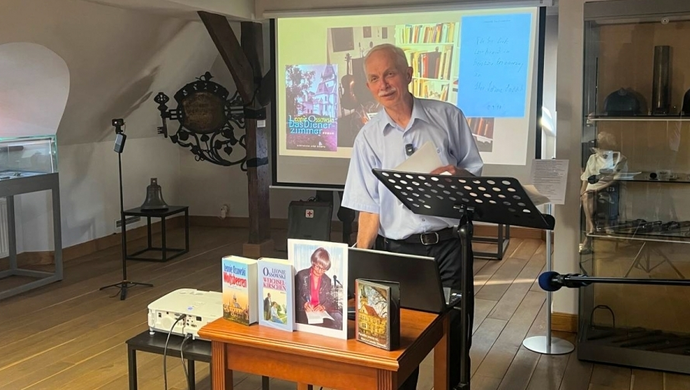 Setna rocznica urodzin Leonie Ossowski. Wykład o pisarce z Osowej Sieni wygłosił Aleksander Wilecki